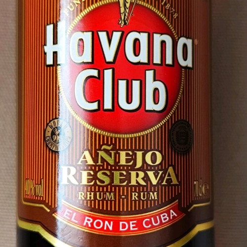 Havana Club Añejo Reserva sealed rum bottle 70cl new