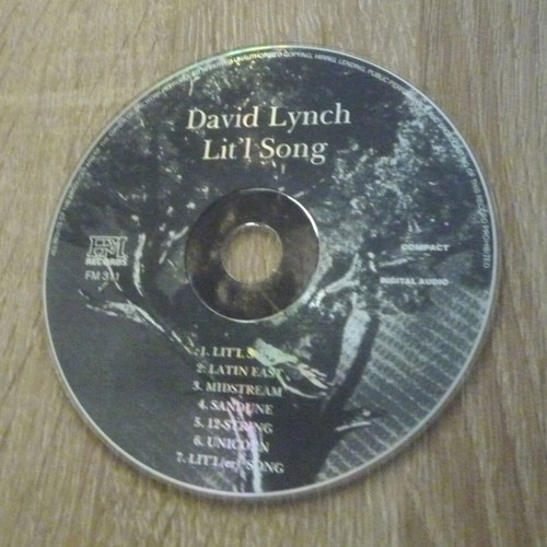 David Lynch Lit'l Song CD used, jazz