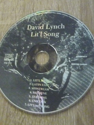 David Lynch Lit'l Song CD used, jazz