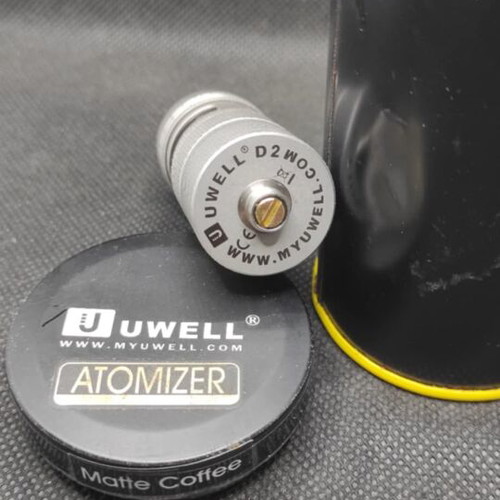 Uwell D2 RTA Tank like new, matt stainless steel