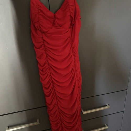 H&M Maxi red dress