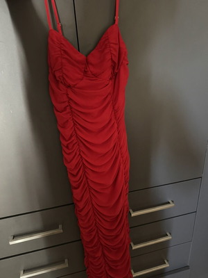 H&M Maxi red dress