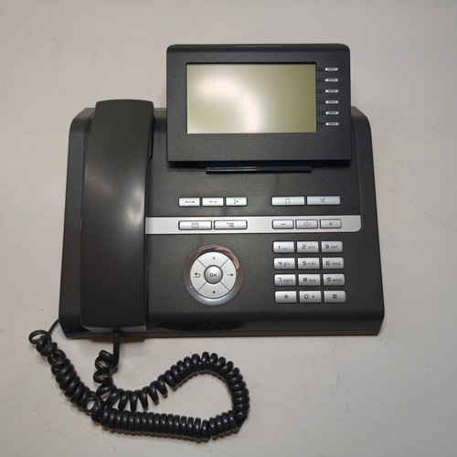 Siemens Unify OpenStage 40 HFA LAVA IP phone used, black, wired