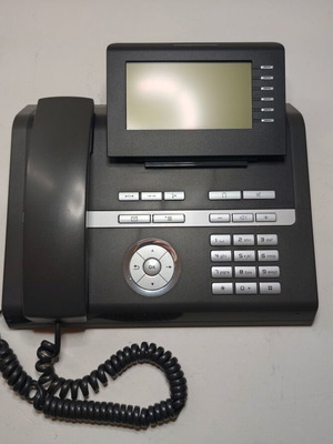 Siemens Unify OpenStage 40 HFA LAVA IP phone used, black, wired