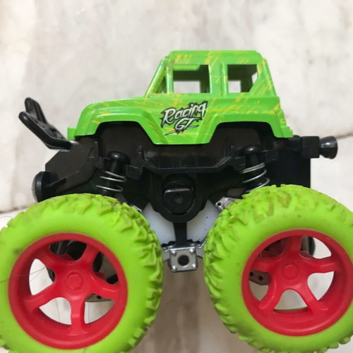Set of 5 Kids Vehicles Police Cars Rust-eze ATV Monster Truck Tow Truck like new