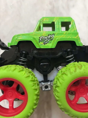 Set of 5 Kids Vehicles Police Cars Rust-eze ATV Monster Truck Tow Truck like new
