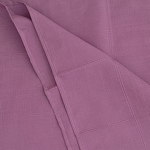 Purple tablecloth with checkered pattern, new, 180x140 cm