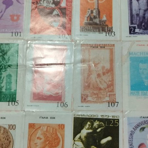 Sticker album used - The stamps of EEC 1982
