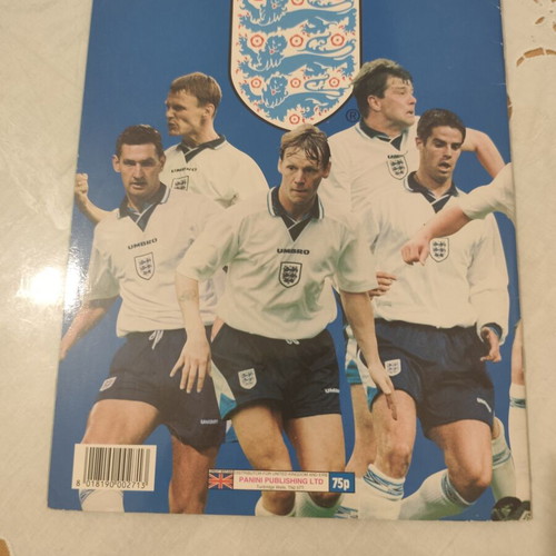 Panini England 96 sticker album used, empty