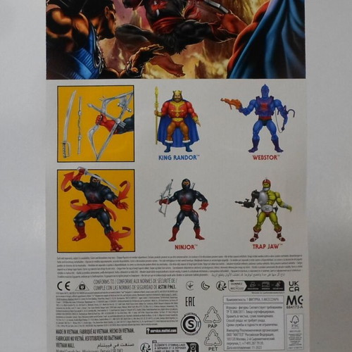 Ninjor action figure Mattel 2023 MOTU Origins new