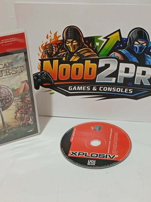 American Conquest PC CD-ROM used, historical RTS game