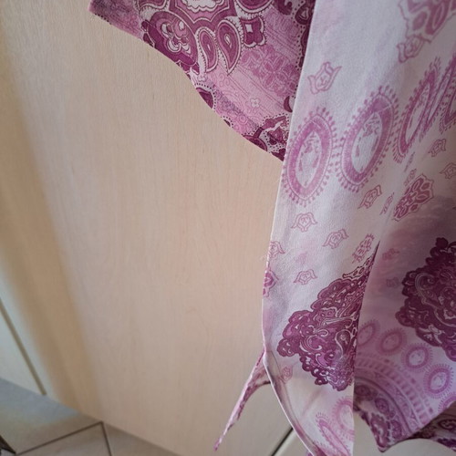 Calzedonia kaftan purple with embroidered sequins new