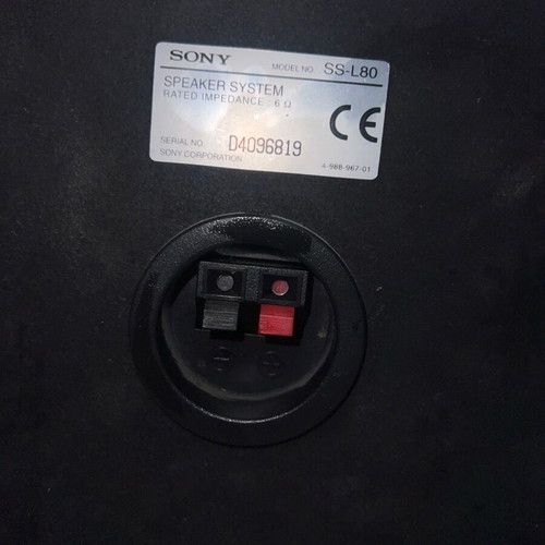 Sony speakers like new
