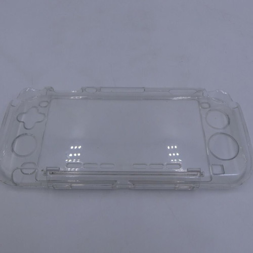 Hard clear plastic case cover front back for Nintend Switch Lite console used