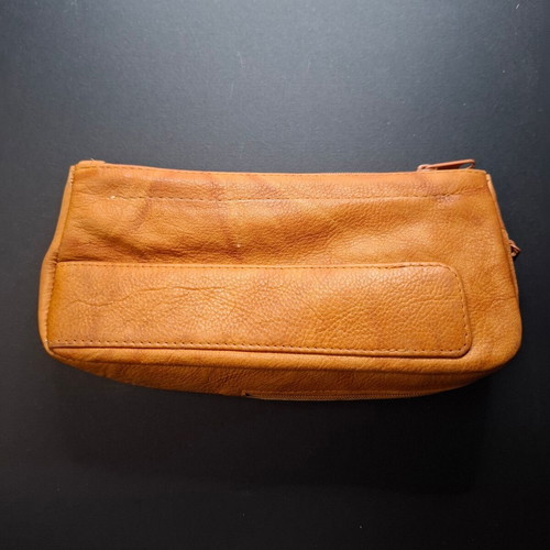Leather Pipe And Tobacco Case new, brown