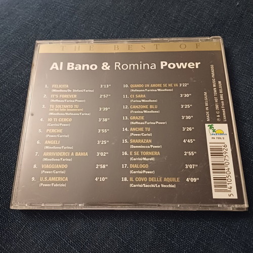 The Best of Al Bano & Romina Power CD album compilation new