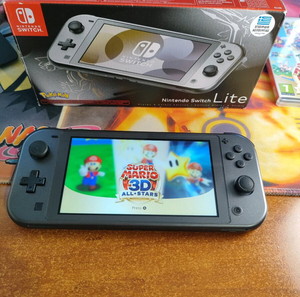 Nintendo switch lite pokemon edition palkia and dialga
