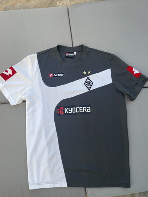 Borussia Mönchengladbach Lotto Jersey vintage, used, Kyocera sponsor
