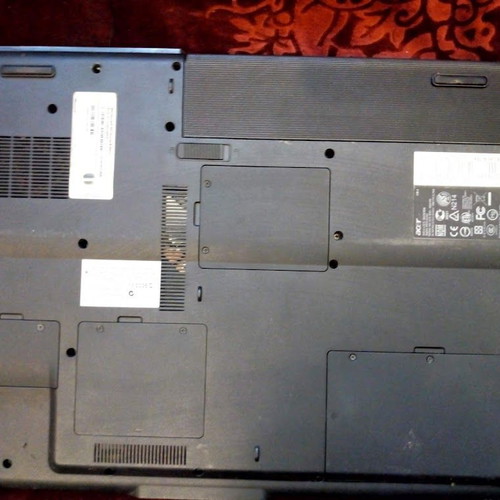 Acer Aspire 9410 Laptop used, screen missing, Core Duo NVIDIA