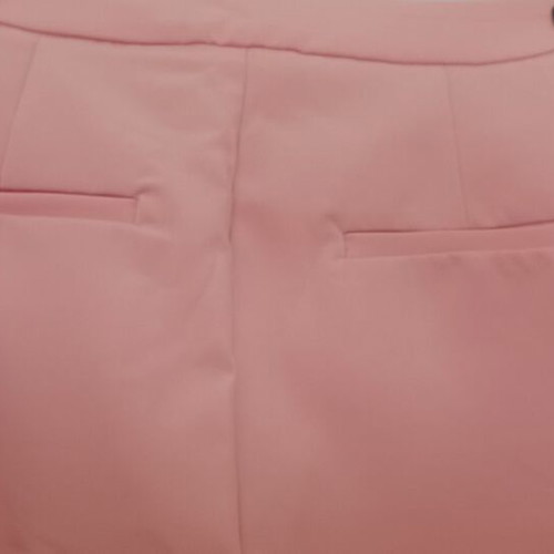 Glamorous high-waisted pants used, peach color, size M