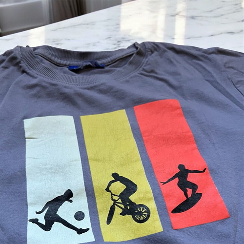 BodyTalk short-sleeve t-shirt for 14-year-old boys, like new, blue