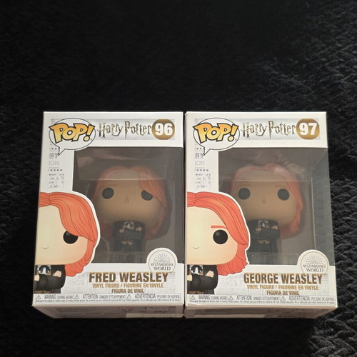 Funko Pop Harry Potter Fred & George Weasley set used