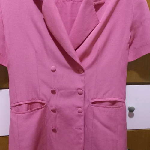Jacket and skirt used, pink, in excellent condition