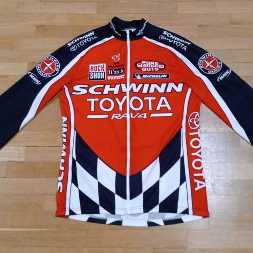 De Marchi Toyota Rock Shox Cycling Jacket Size M used, long sleeves, full zip