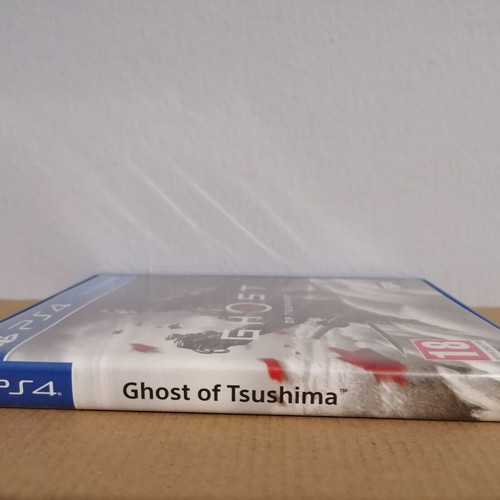 Ghost of Tsushima PS4 promo display case used, no game