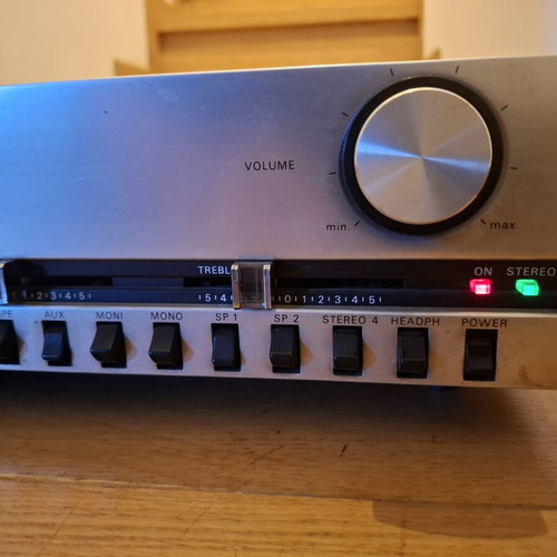 Philips RH-521 vintage stereo amplifier used