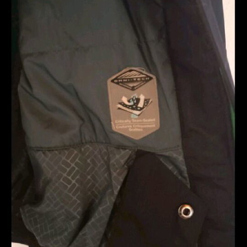 Columbia men's jacket used, black, with removable hood
