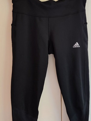 Adidas Own the Run 3/4 AEROREADY running tights, black, M