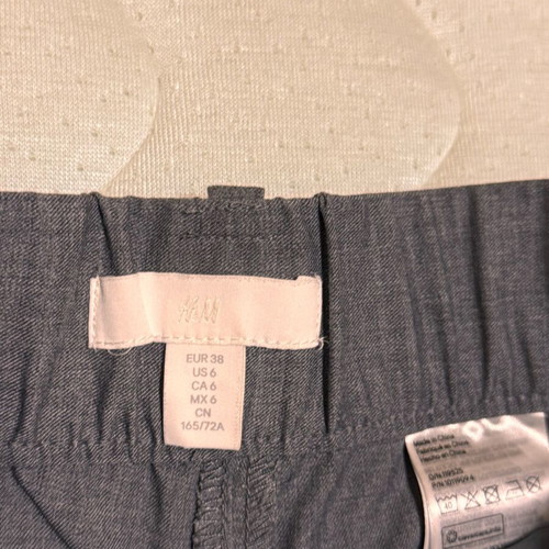 H&M Gray Office Pants like new, size M 38 10