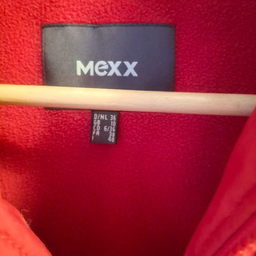 Mexx sleeveless women's vest like new, red, size M