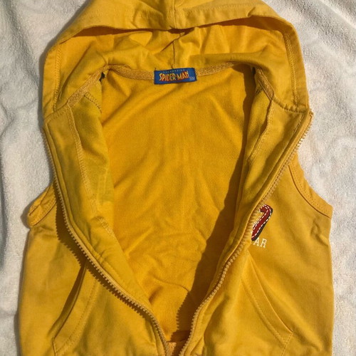 Sleeveless Jacket Like New For 3 Year Old Child, Yellow