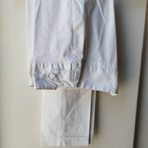 Sisley white pants straight fit like new, size S