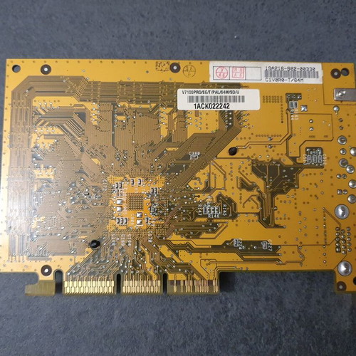 Asus V7100PRO 64M AGP 64MB VGA graphics card used retro