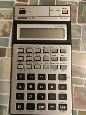 Casio fx-510 vintage scientific calculator like new