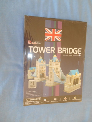 3D Puzzle Tower Bridge καινούργιο, 41 κομμάτια