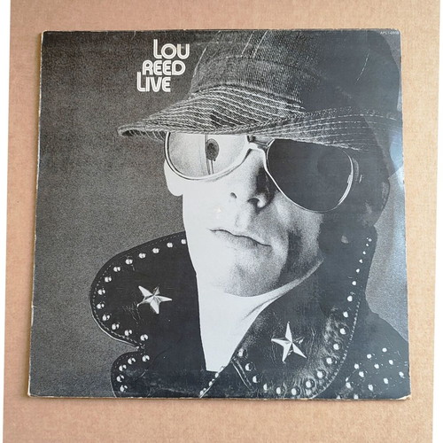 Lou Reed Live vinyl LP used, RCA 1975, rock