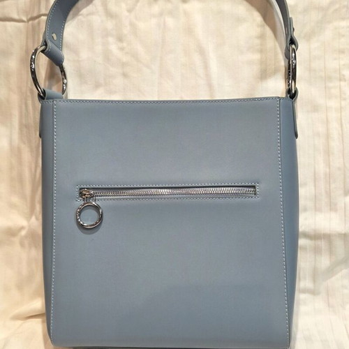 Badura shoulder bag like new, blue faux leather