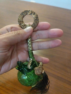 Glass Gouri Pomegranate like new