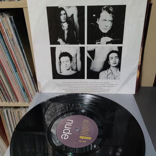 Suede vinyl record used, rare 1993 European edition, rock