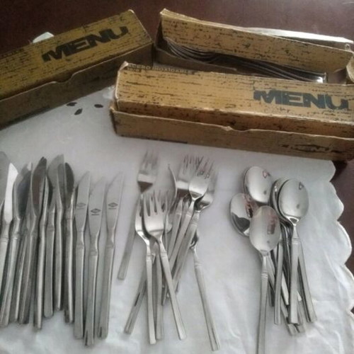 Vintage Menu Cutlery Set 71 Pieces Stainless Steel like new