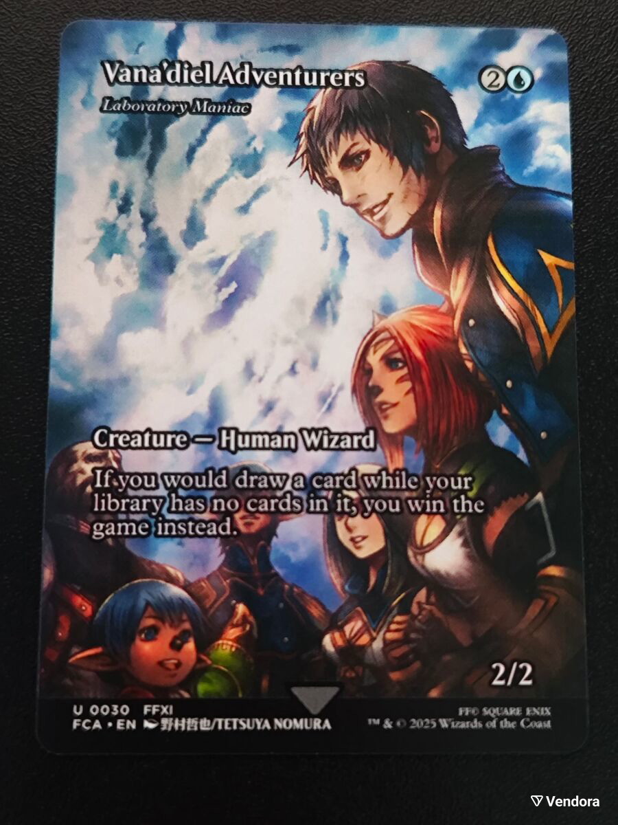 laboratory maniac mtg final fantasy Vana'diel Adventurers If you would draw a card while your library has no cards in it MTG FINAL FANTASY Vana'diel Adventurers