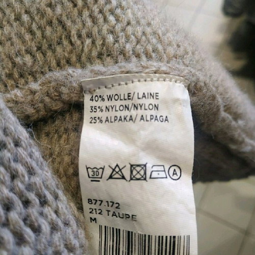 Knitted cardigan women's used size M beige