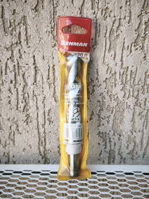 Benman Stone drill bit 20.0 x 160mm new for concrete and stone