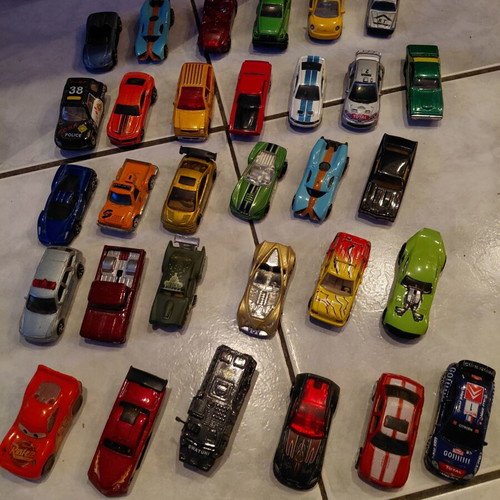 Toy cars, pack of 30