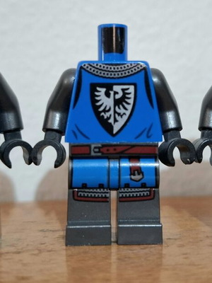 Lego Classic Castle Black Falcon Knight torso and legs