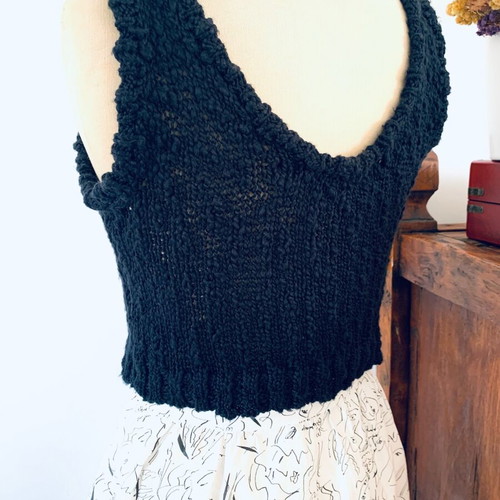 Crop top Ioanna Kourbela new, black, size S